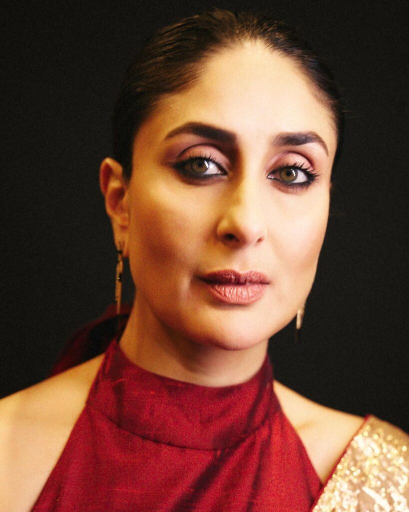 Kareena Kapoor's makeup details at Dadasaheb Phalke award