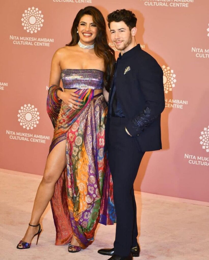 Amit Aggarwal revealed the creative journey behind Priyanka's outfit on Instagram