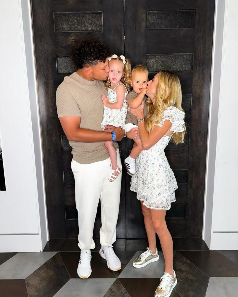 Brittany Mahomes has two children Sterling Skye and Patrick Lavon Mahomes III