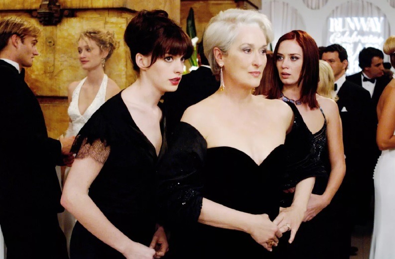 Hathaway holds her own in the The Devil Wears Prada
